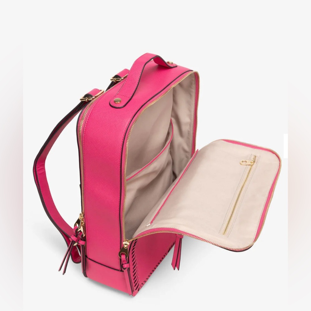 Stylish Pink Women's Bag CALPAK Kaya 15 inch Laptop Backpack in
Dragonfruit B22 - Picture 5 of 11